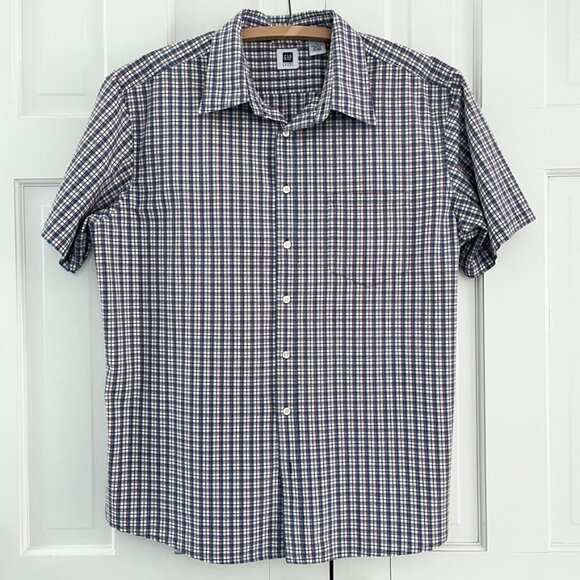 GAP camp collar short sleeve shirt - Picture 1 of 6